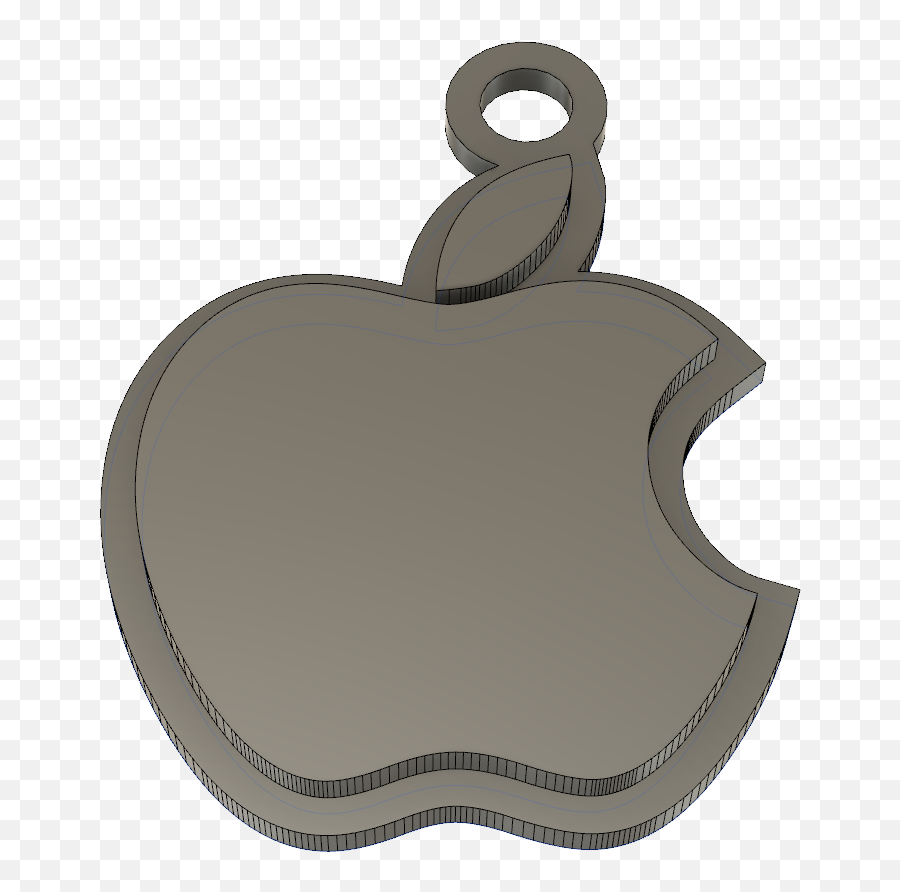 Apple Logo Key Fob - Emblem Png,Original Apple Logo
