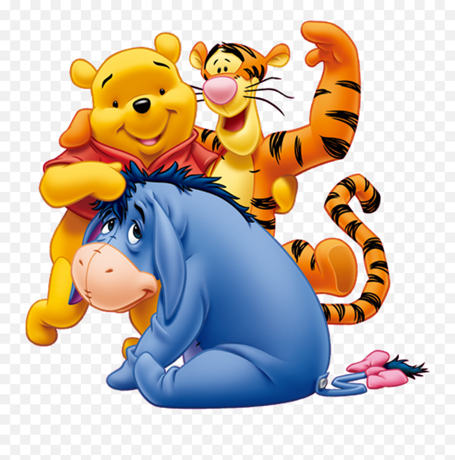 Tigger Winnie The Pooh Transparent - Eeyore Winnie The Pooh And Tigger Png,Eeyore Transparent