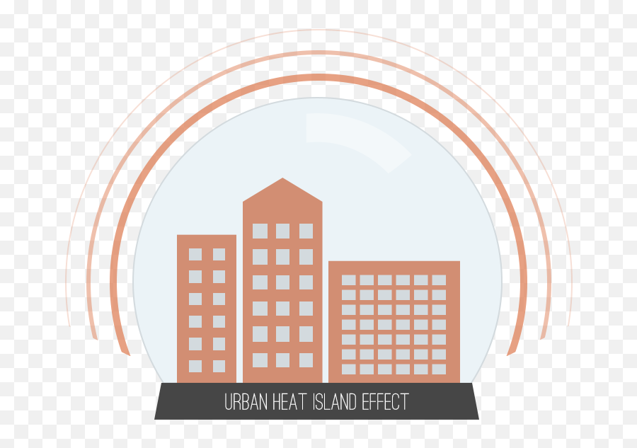 Download The European Heat Wave Of - Urban Heat Island Urban Heat Island Png,Island Icon