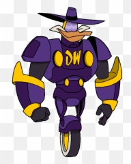 I Made Fusion Between Darkwing Duck And Gizmo Ducktales - Gizmoduck Suit png