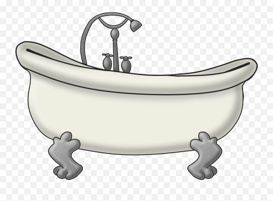 Bathtub Clipart Transparent Png - Bathtub Clipart Transparent Background,Transparent Bathtub