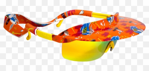 New - The Neon Icons Visor Sunglasses B Fresh Gear With png