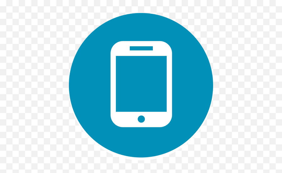 Smartphone Round Icon - Transparent Png U0026 Svg Vector File Circle Phone Logo Transparent,Round Pdf Icon