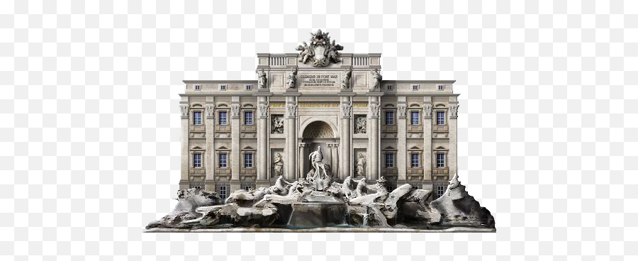 Download Trevi Fountain Png Image With - Trevi Fountain,Fountain Png