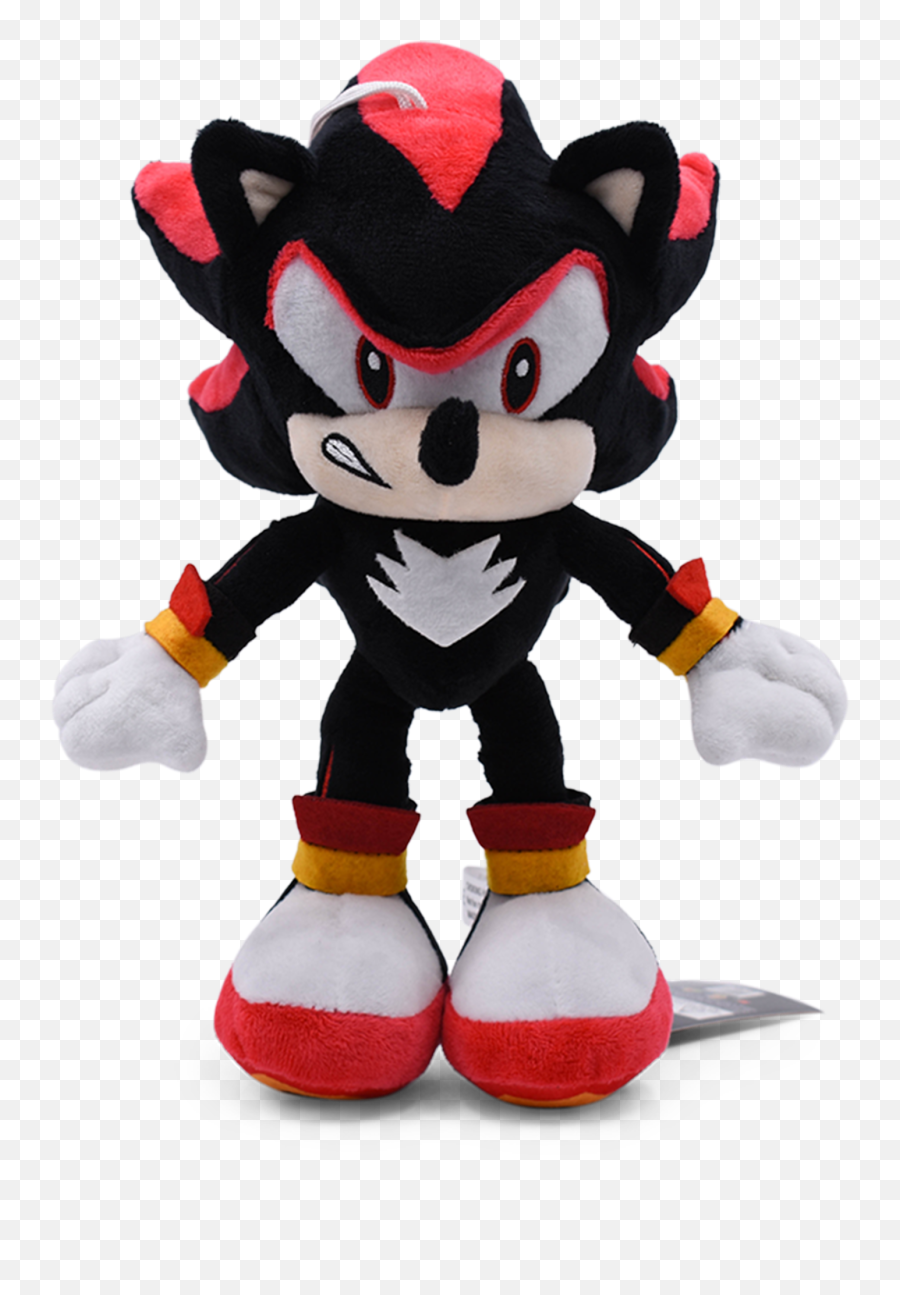Seekfunning Sonic 11 Plush Shadow The Hedgehog Doll Toy - Walmartcom Amy Shadow Sonic Png,Silver The Hedgehog Icon
