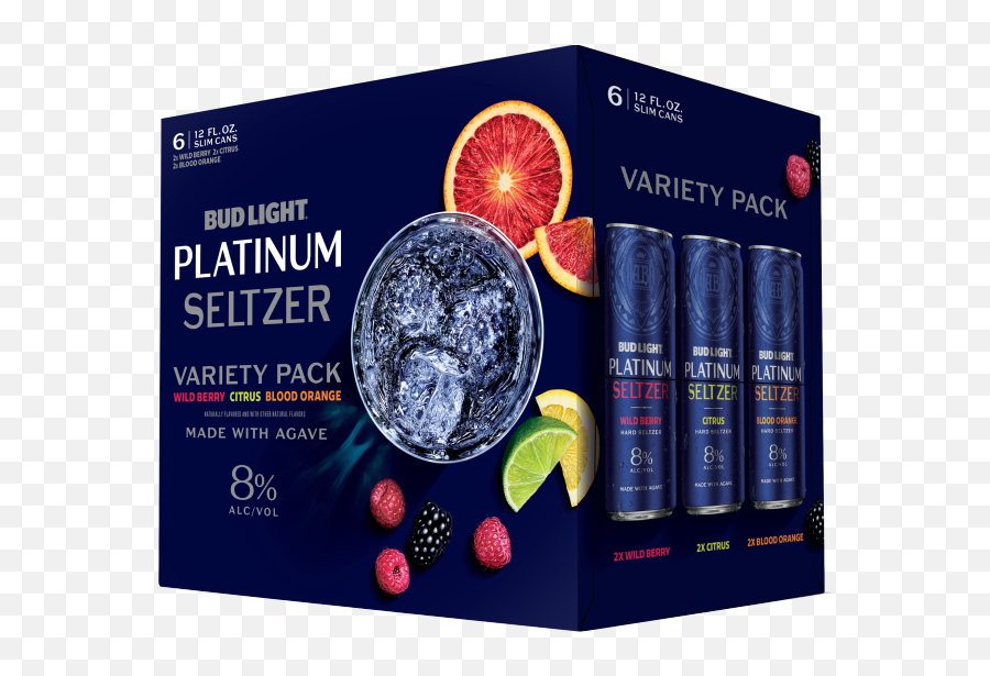 Variety Packs Bud Light Platinum Seltzer Pack - Bud Light Platinum Seltzer Variety Pack Png,Fruit Icon Pack