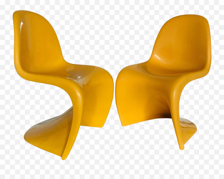 Verner Panton For Herman Miller S Chairs Pair Mid Century Modern - Solid Png,Which 60s Icon Do I Look Like