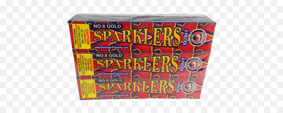 8 Gold Electric Sparkler - 12 Packs Of 6 By Fireworks Plus Lego Png,Gold Fireworks Png
