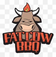 Fat Cow Bbq - Logo png