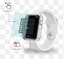 Project Wearable Watch Prototype - Transparent Apple Png