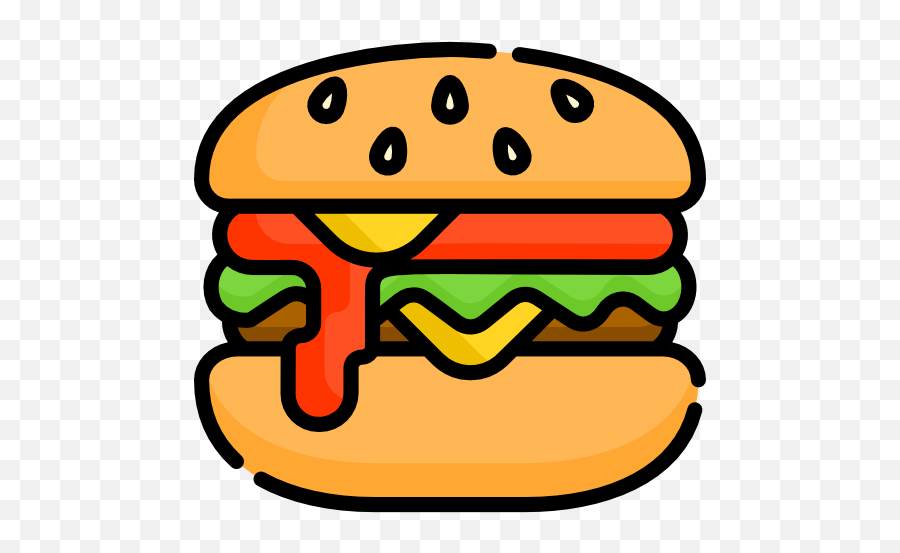 Coconut Free Vector Icons Designed By Freepik Cute Easy - Burger Svg Png,Hamburger Bun Icon