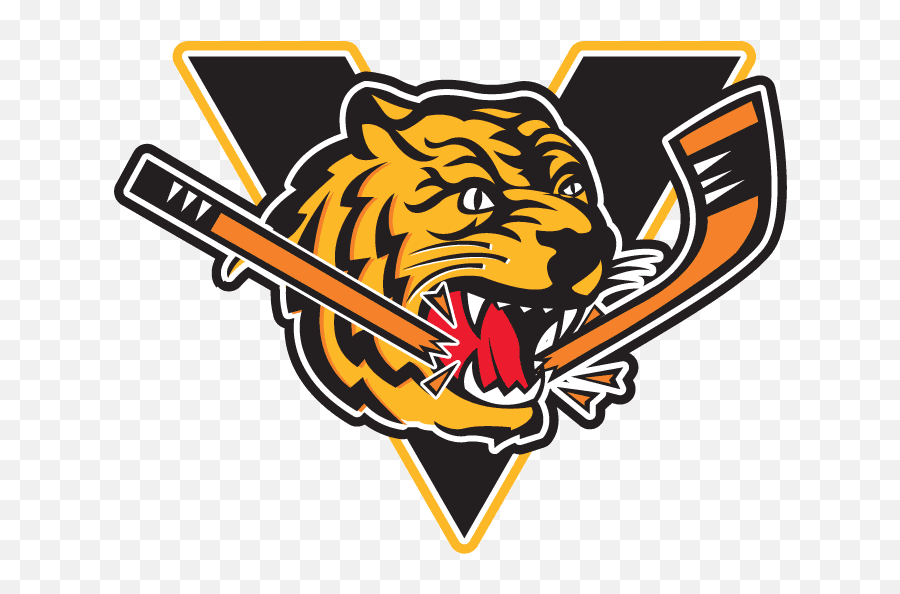 Victoriaville Tigres Primary Logo - Quebec Major Jr Hockey Victoriaville Tigres Logo Png,V Logos