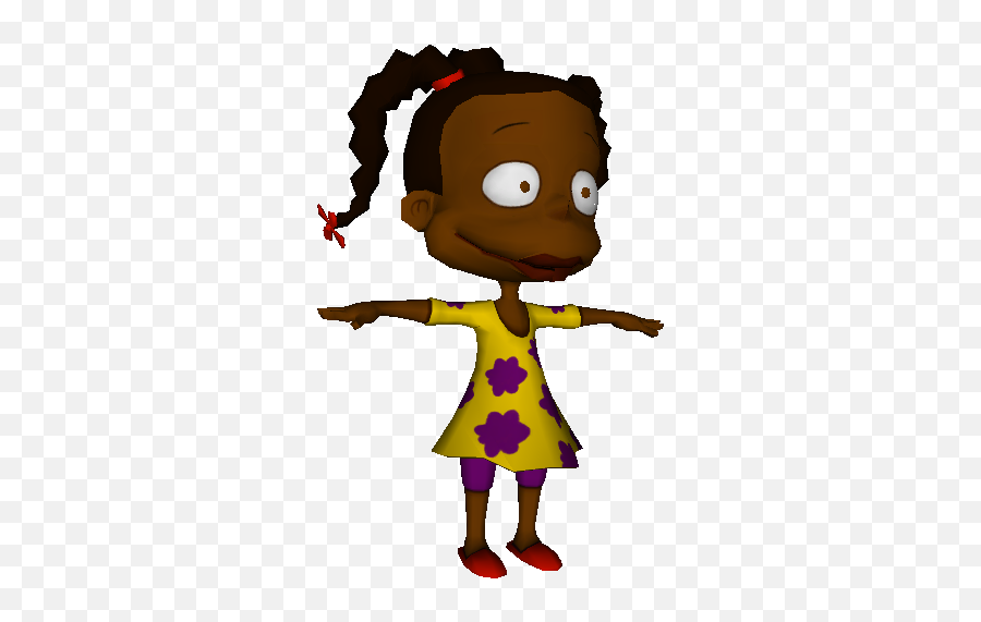 Gamecube - Rugrats Royal Ransom Susie The Models Resource Illustration Png,Rugrats Png