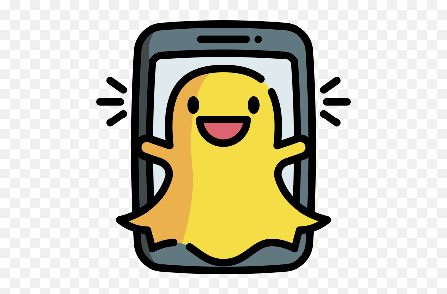 Snapchat - Free Social Media Icons Clip Art Png,Snapchat Icon Png