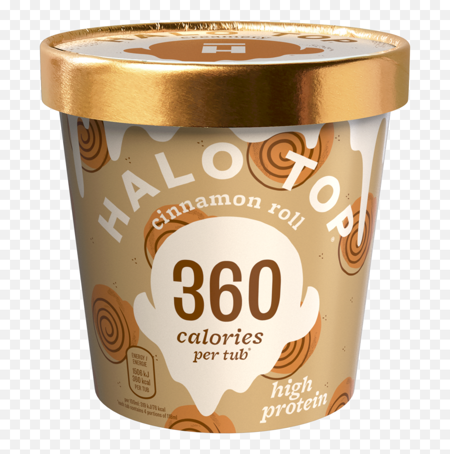 Flavours U2014 Halo Top Uk - Halo Top Cinnamon Roll Png,Ice Cream Cup Png