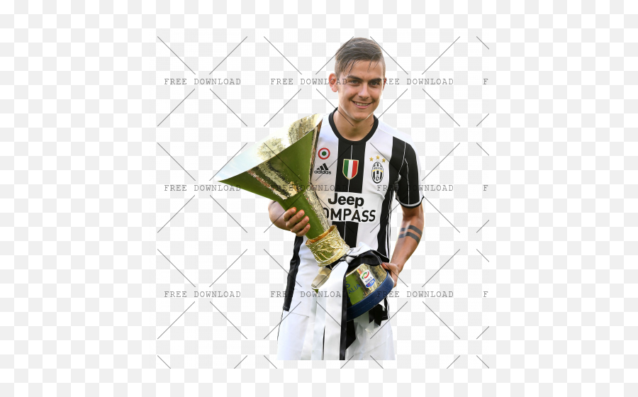 Paulo Dybala Cj Png Image With Transparent Background Holding Gun
