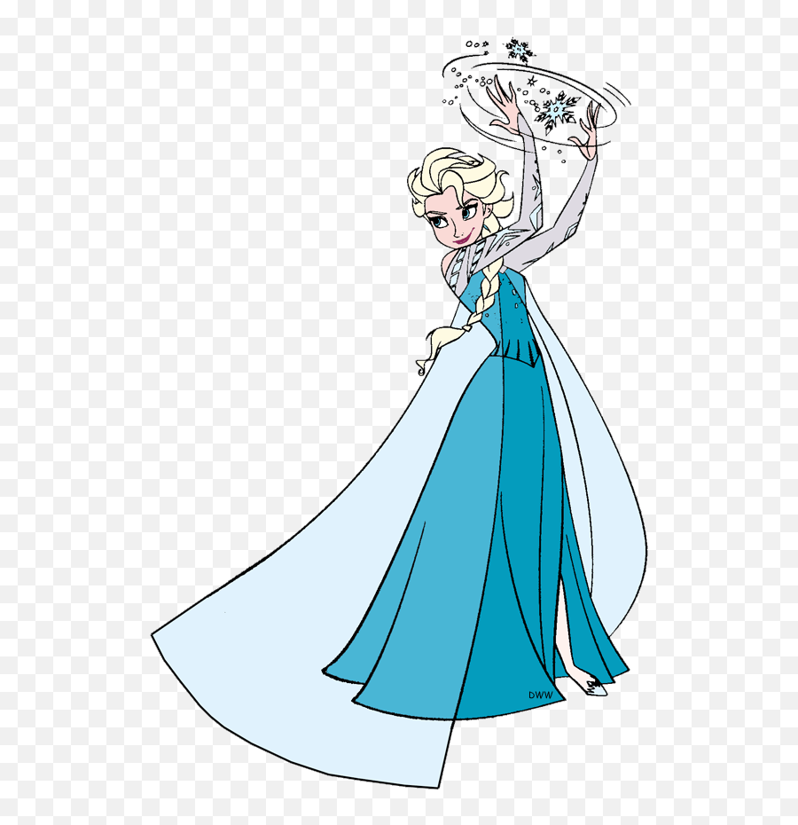 Frozen Clipart Number Transparent Free For - Frozen Elsa Clip Art Png,Elsa Transparent Background