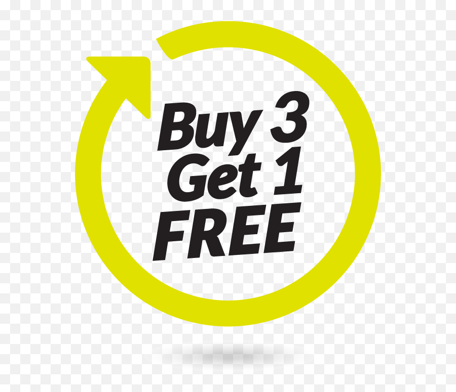 Buy 3 Get 1 Free Png Picture - Graphic Design,Buy One Get One Free Png
