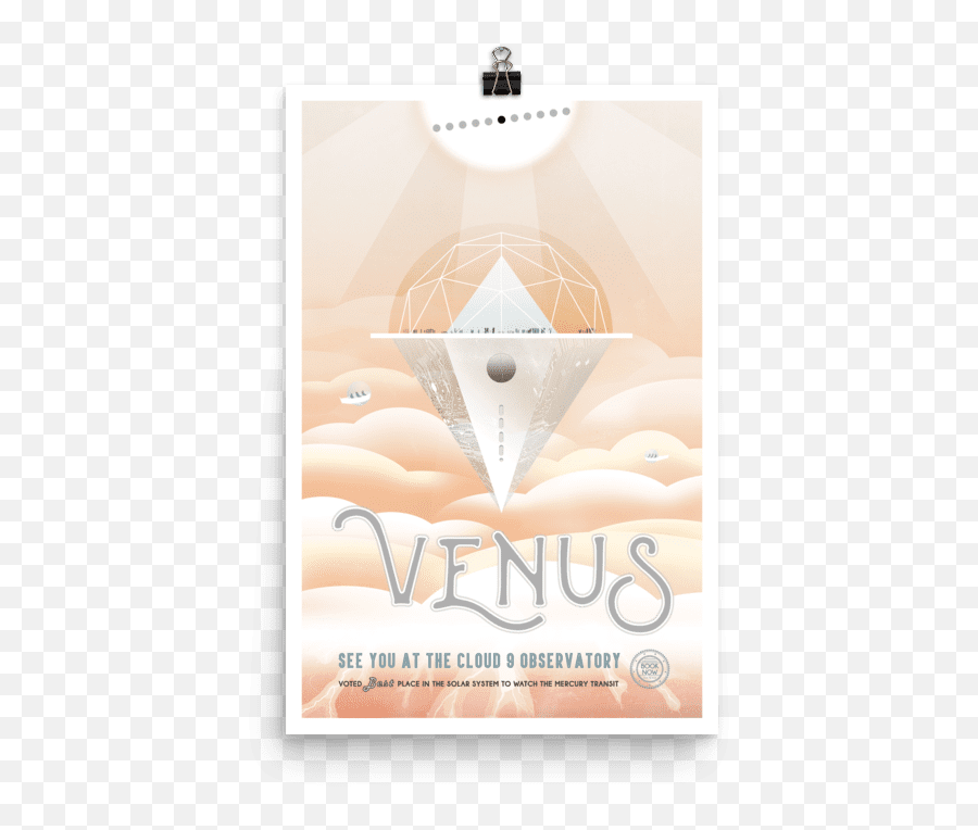 Nasa Visions Of The Future Space Poster - Yoga Png,Venus Transparent Background