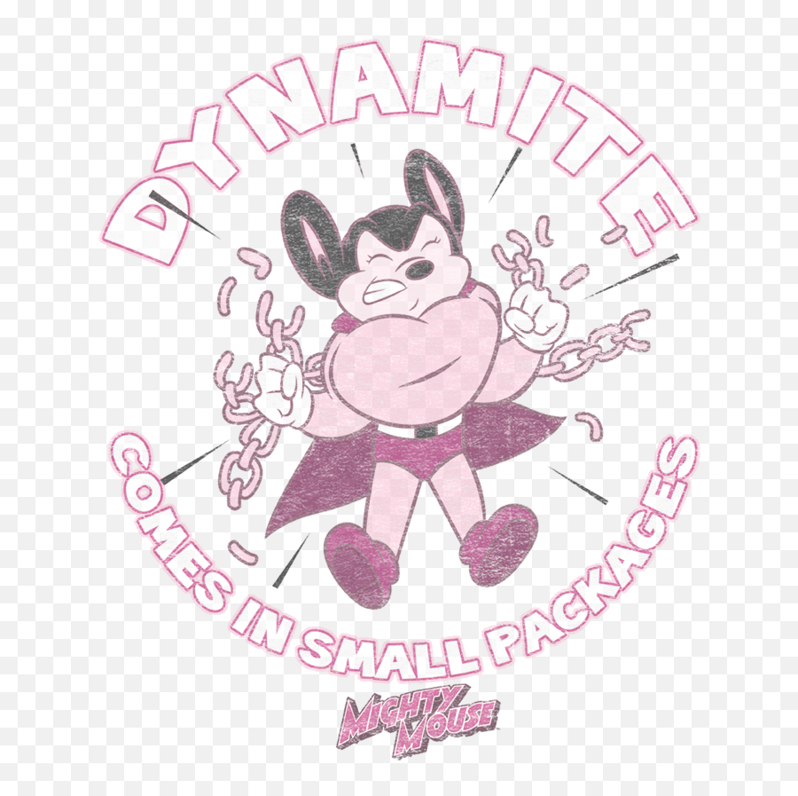 Mighty Mouse Dynamite Juniors Tank - Mighty Mouse Throw Blanket Png,Mighty Mouse Png