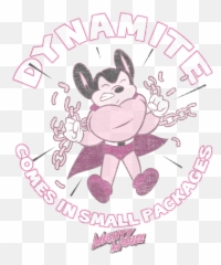 Mighty Mouse Dynamite Juniors Tank - Mighty Mouse Throw Blanket Png,Mighty Mouse Png