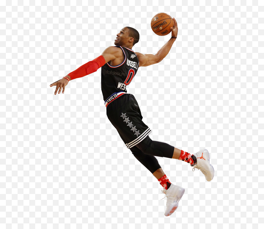 Russell Westbrook Dunk Png Transparent - Russell Westbrook Dunk Png,Westbrook Png