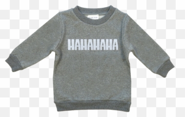 Simple Kids Hahaha Sweatshirt - Orange Mayonnaise Sweater Png,Hahaha Png