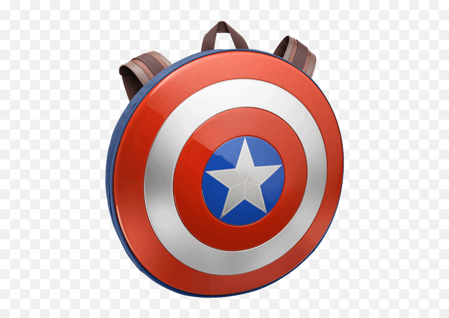 Civil War - Captain America Shield Backpack Png,Captian America Logo