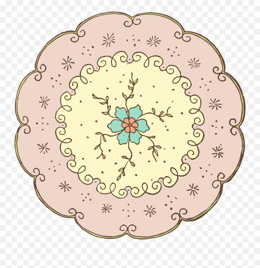 Free Vector - Doilies Images Clip Art Png,Doily Png