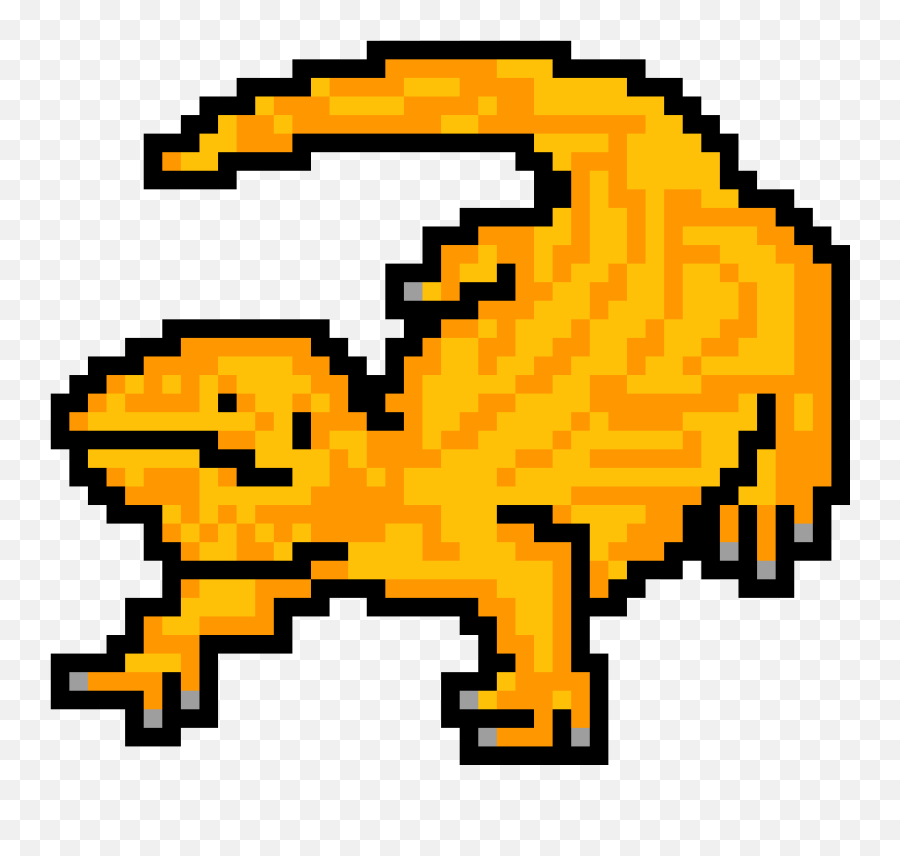 Pixilart - Cheeto The Bearded Dragon By Bergen Bearded Dragon Pixel Art Png,Cheeto Transparent