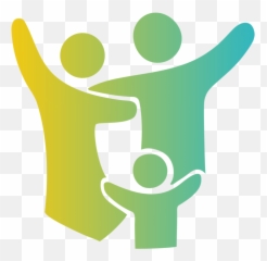 Transparent Background Stick Figure Family Clipart - Parenting png