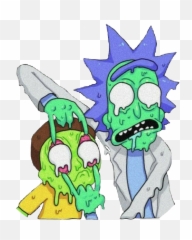 Rickandmorty Graffiti - Graffiti Rick And Morty png