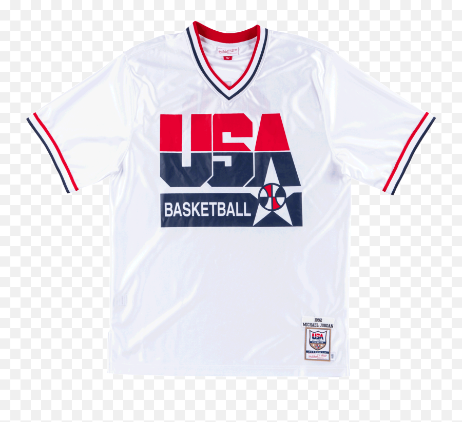 1992 Michael Jordan Authentic Shooting Shirt - Team Usa Usa 1992 Dream Team Shirt Png,Michael Jordan Transparent