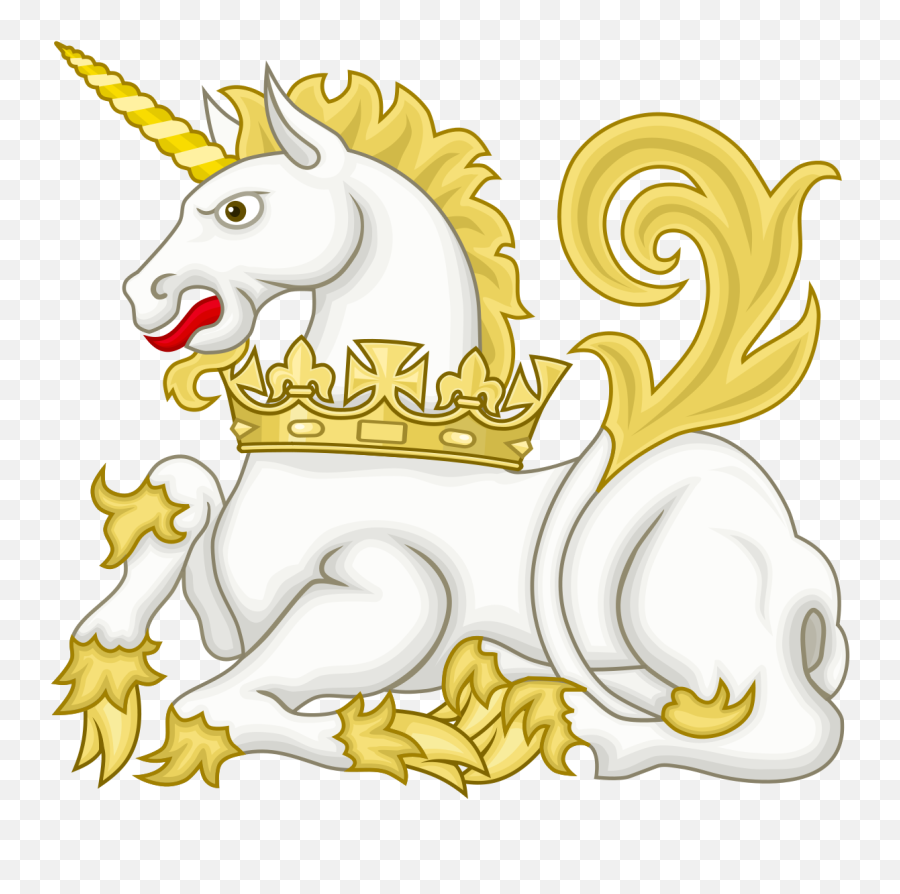 Unicorn Pursuivant - Wikipedia Unicorn Symbols Of Scotland Png,Unicorn Horn Png