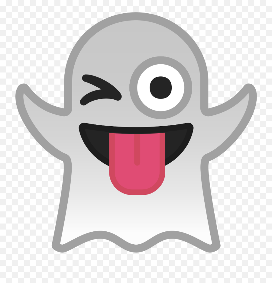 Ghost Emoji - Ghost Emoji Png,Snapchat Ghost Transparent
