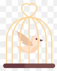 Animals Pigeon Bird Cage Dove Icon - Bird Clipart Png