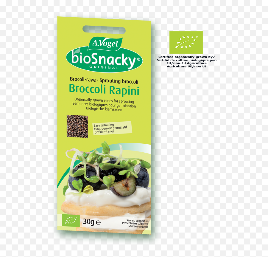 Download Biosnacky Brocoli - Raverapini Keimsprossen Semences À Germination Png,Brocoli Png