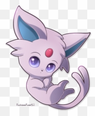 Download Hd Chibi Espeon Transparent Png Image - NicePNGcom Eevee Pokemon