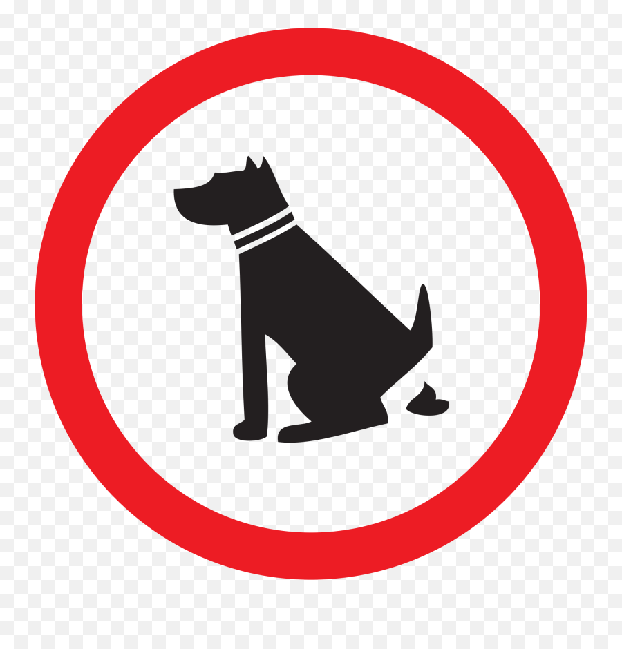 File - Pictogram Dog Svg Dog Poop Free Clipart Png No Dog Poop Clipart,Dog Logos