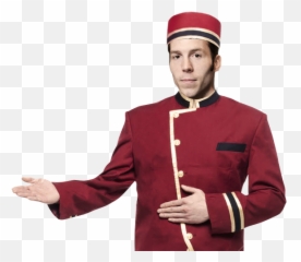 Download Maschera Cinema - Uniform Bellboy Staff Png,Usher Png
