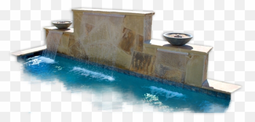 Accent The Atmosphere Serenity Of - Pool Fountain Png