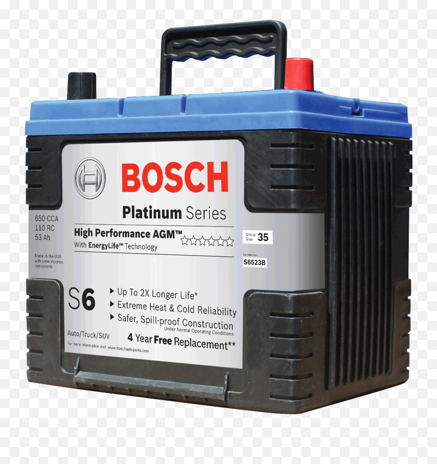 Automotive Battery Png File - Agm Bosch Battery,Car Battery Png