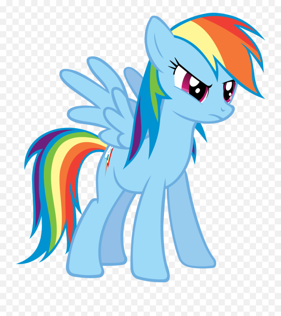 181856 - Rainbow Dash Angry Transparent Png,Rainbow Dash Transparent