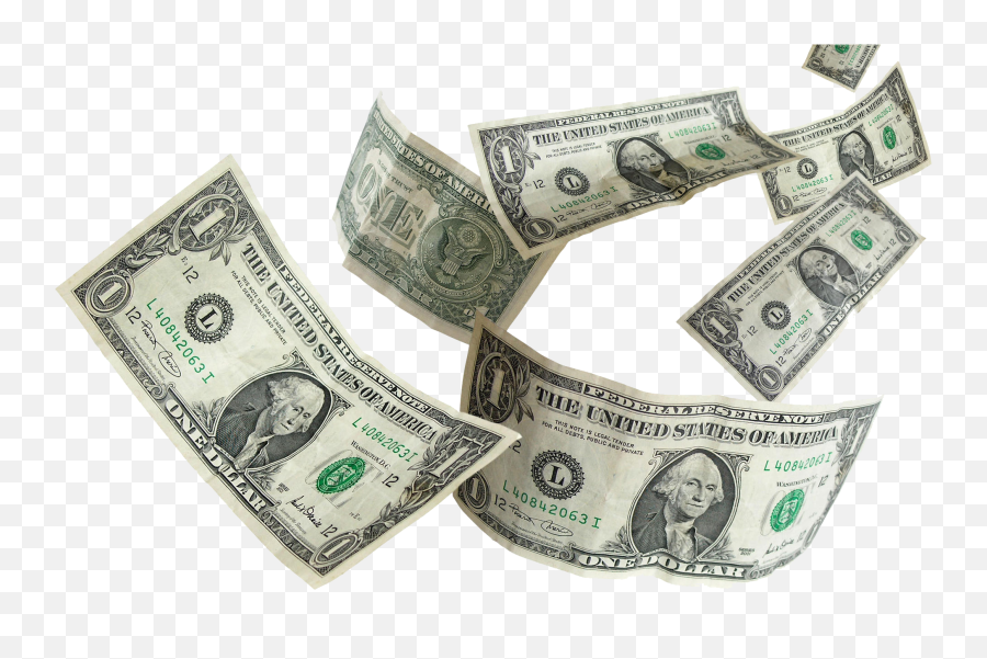 One Dollar Bill Png Images Collection