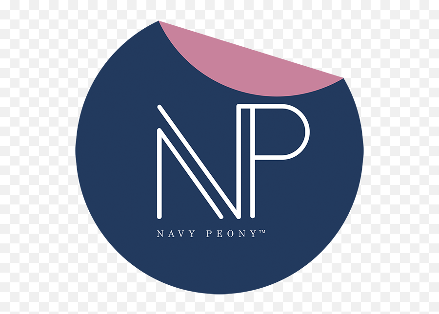 Navy Peony - Stickers Stationeries And Unique Gifts U2013 Navy Vertical Png,Peony Transparent