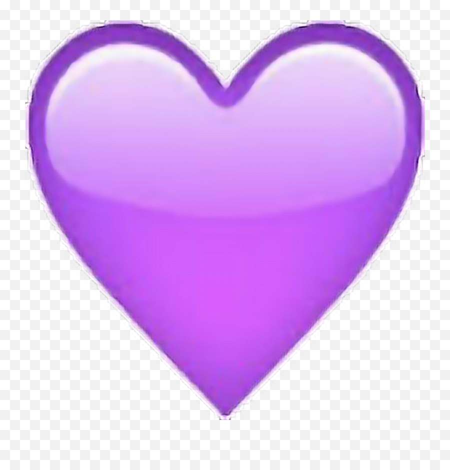 Wet Emoji Png - Purple Heart Transparent Emoji,Wet Emoji Png