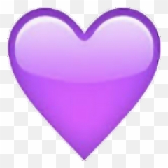Wet Emoji Png - Purple Heart Transparent Emoji,Wet Emoji Png