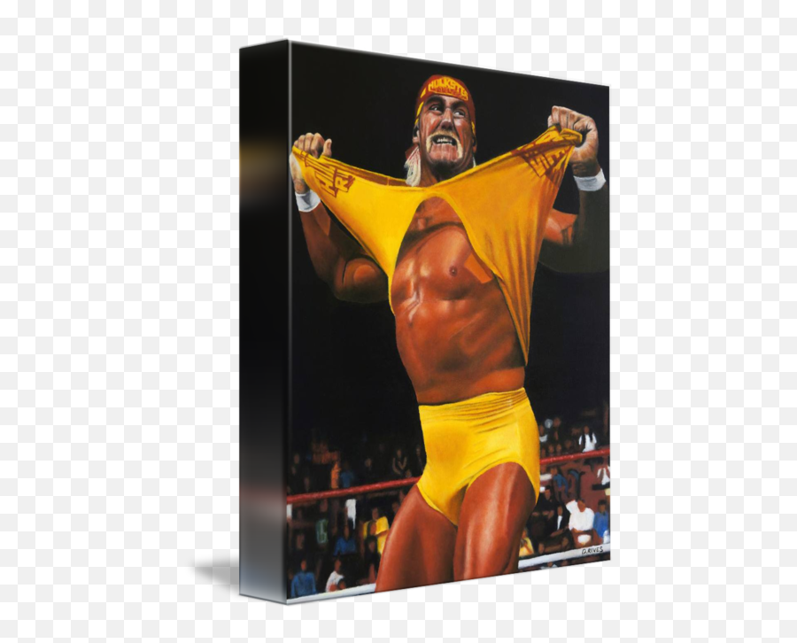 Hulk Hogan Oil - Canvas Png,Hulk Hogan Png