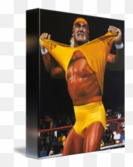Hulk Hogan Oil - Canvas Png,Hulk Hogan Png