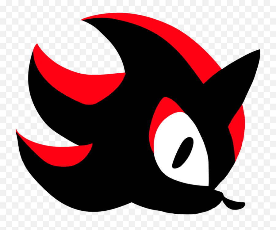 Hedgehog Clipart Head Picture - Logo Shadow The Hedgehog Png,Sonic Head Png